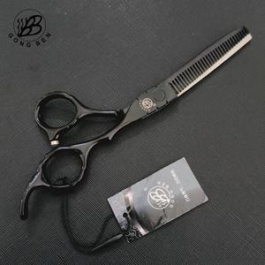 Kéo cắt tóc Gongben C Black, cán phải, chống trơn trượt, răng nhỏ, bề mặt đánh bóng, đầu lưỡi sắc bén, dùng để cắt tóc - Product Image 4