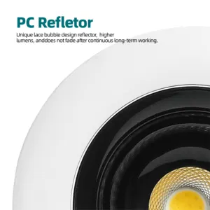 5w Anti Glare Metal Embedded Indoor Ceiling Spot Led Downlight