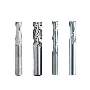 Hrc55 Solid Carbide Square End Mill For Metal 4 Flute
