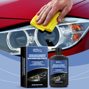 Pâte <span class=keywords><strong>de</strong></span> soin pour phares <span class=keywords><strong>de</strong></span> <span class=keywords><strong>voiture</strong></span> RAYHONG, très vendue, pour éliminer la poussière, éclaircir, nettoyer, éliminer le jaunissement et polir - Product Image 1