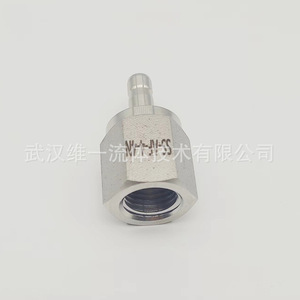 ข้อต่อสแตนเลสแบบอัด Weffluid รุ่น Ss-Af-4-4n สำหรับเกจวัดแรงดันและท่อแก๊ส - Product Image 3