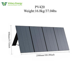 Panneau solaire flexible pliable Voltary Energy Ip65 420w, chargeur solaire portable pour <span class=keywords><strong>Jackery</strong></span>/<span class=keywords><strong>Bluetti</strong></span>/Ecoflow - Product Image 4