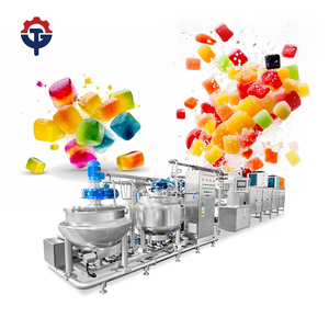 Línea de dulces suaves de alta eficiencia, nueva condición, rodamiento Premium automático, máquina de dulces de alto rendimiento de bajo consumo para fábricas de alimentos - Product Image 1