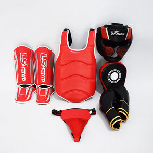 Hochwertiges Schutzausrüstungs-Set für Sanda, MMA, Boxen und Kickboxen im Training und Wettkampf für Erwachsene und Kinder - Product Image 3