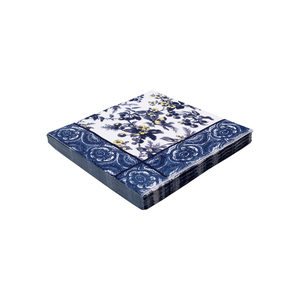 <span class=keywords><strong>Carta</strong></span> floreale <span class=keywords><strong>blu</strong></span> giallo fiore usa e getta <span class=keywords><strong>tovaglioli</strong></span> da pranzo Dessert cena tovagliolo a mano per la cucina <span class=keywords><strong>di</strong></span> casa compleanno - Product Image 2