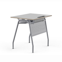 Meubles scolaires des Émirats arabes unis, ensemble bureau et chaise pour étudiants, table et chaise de classe