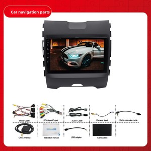 9'' Araba Radyosu <span class=keywords><strong>Android</strong></span> Carplay <span class=keywords><strong>Android</strong></span> Auto GPS RDS HIFI Destekli AHD Kamera Ford 2015 EDGE için - Product Image 3