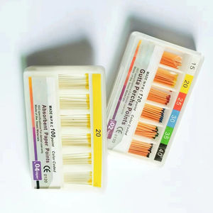 Alat Pemotong <span class=keywords><strong>Gutta</strong></span> <span class=keywords><strong>Percha</strong></span> Gigi, Material Kedokteran Gigi, <span class=keywords><strong>Gutta</strong></span> <span class=keywords><strong>Percha</strong></span> Points untuk Saluran Akar Gigi Endodontik, Taper 02 04 06 # 15 # 20 - Product Image 5