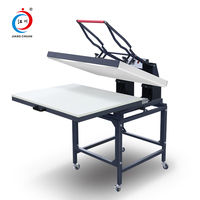Machine de presse à chaud à sublimation 80x100 manuel grand format 80x100 pour tissu
