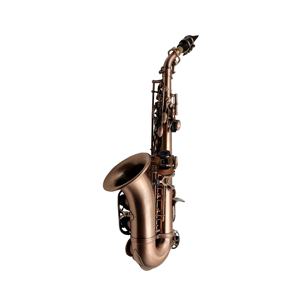 <span class=keywords><strong>Saxophone</strong></span> soprano SEASOUND OEM Vintage Red Curve Bell JYSS100VGRD, excellent son BB, style vintage, étui étanche - Product Image 4