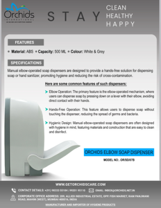 Khuỷu tay Báo Chí xà phòng sanitizer <span class=keywords><strong>Dispenser</strong></span> hoặc/SD/07B 500 ml <span class=keywords><strong>Dispenser</strong></span> bọt xà phòng bán trực tiếp từ nhà cung cấp - Product Image 2