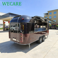 Remorque de restauration mobile WECARE certifiée COC, entièrement équipée, pour bar à expresso commercial, boissons et traiteur, cuisine mobile, food truck