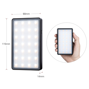 Viltrox-Weeylite <span class=keywords><strong>RB9</strong></span> RGB LED-Licht 12W Tragbare LED-Panel-Taschen leuchte Funktionale Vollfarb-RGB-Video leuchte Großhandels preis - Product Image 4