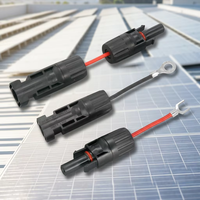 Câble flexible de 4 mm pour panneau solaire, rallonge de câble photovoltaïque en cuivre pur pour connexion de câbles solaires, étanche IP68