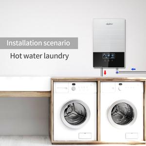 Wifi tuya kiểm soát 8000W 220V CE CB giấy chứng nhận nhiệt cảm ứng phòng tắm ngay lập tức điện tắm nóng Máy nước nóng - Product Image 6