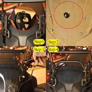 Accessoires de moto XXUN Pare-brise Déflecteur de vent pour <span class=keywords><strong>Honda</strong></span> CB500X <span class=keywords><strong>CB</strong></span> <span class=keywords><strong>500</strong></span> <span class=keywords><strong>X</strong></span> <span class=keywords><strong>CB</strong></span> 500X 2013-2022 - Product Image 3