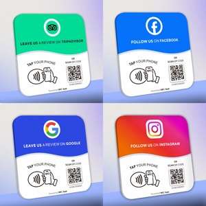 NFC Google Acrylplaat 13.56MHz Waterdichte Visitekaartje voor Hotel Lidmaatschap & Marketing Tools met Aangepaste Chip - Product Image 2