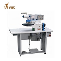 Machine automatique de pliage des bords en cuir par collage à chaud YT-701A-B pour usine de fabrication, usine de chaussures