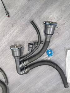 Hiện đại đôi bát bồn rửa nhà bếp với Vòi nước cao cấp chất liệu handmade thiết kế thớt-sử dụng lâu dài - Product Image 4