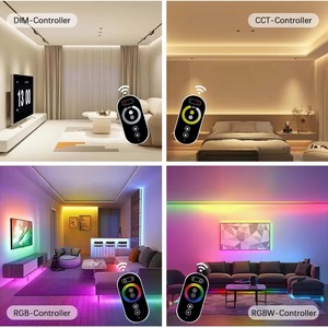 Millionltd loạt nhà máy LED Strip điều khiển ánh sáng PWM RF điều khiển từ xa 30A Dimmer màu duy nhất CCT LED dimmer - Product Image 6