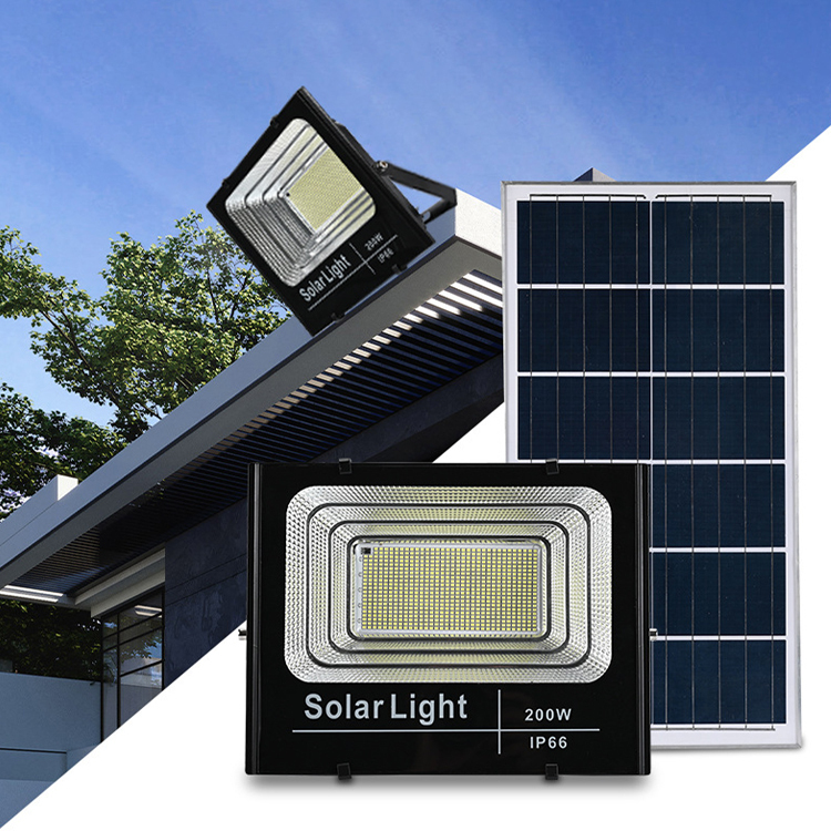 New Arrival IP67 Waterproof Outdoor Solar Power Flood Light 25W 300W Aluminium SMD LED Chip for Garden 40W 60W 100W 200W Options · image 2