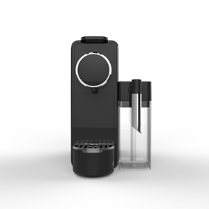 Cafetera de cápsulas con tanque de leche que ofrece servicios de personalización - Product Image 1