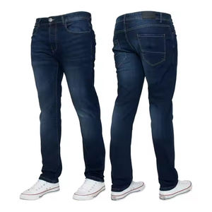 جينز مغسول عالي الجودة للرجال للبيع مباشرة من المصنع بسعر صحي ديكور زر جيد التهوية - Product Image 3