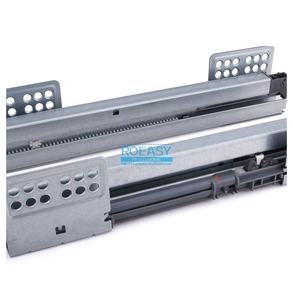 Roeasy-Glissière de tiroir d'armoire de cuisine moderne <span class=keywords><strong>à</strong></span> fermeture en douceur, Offre Spéciale boîte mince, glissière <span class=keywords><strong>à</strong></span> deux barres pour salle <span class=keywords><strong>à</strong></span> manger, chambre <span class=keywords><strong>à</strong></span> coucher en plein air - Product Image 4