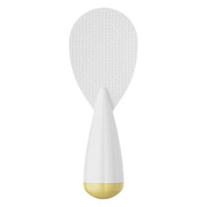 Roly Poly Rice Scoop Non Stick Reusable Kitchen Spoon Stand Upright Solid Color Hand Wash Only - Product Image 1