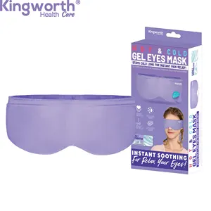 Kingworth Custom Migraine Sinus Hot And Cold Compress Therapy Cooling Gel Eye Mask