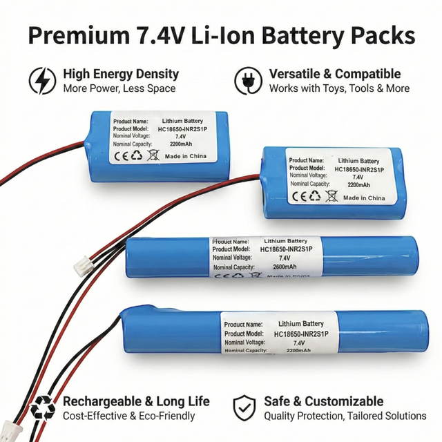 Customization Available From the Source Factory18650 Li-ion Battery 2200mAh  Cylindrical Rechargeable Battery for Electronics