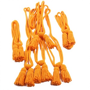 OEM Custom Made Bullion Wire <b>Hat</b> Cord Wholesale Men's Cap Cord Custom Made Uniform <b>Hat</b> Cord - Product Image 2