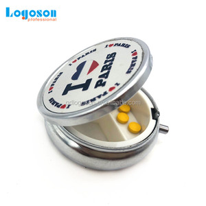 Boîte à pilules en métal de forme différente personnalisée en usine, cendrier, boîte à pilules en alliage d'aluminium, porte-clés, boîte à pilules de voyage - Product Image 4