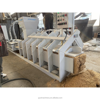 Haute efficacité 5 kg Coco tourbe bobine blocs compresser Machine noix de coco ligne de traitement de balle fibre de coco presse à balles Machine