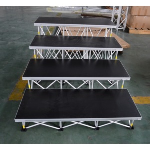 Événement d'occasion éclairage de scène aluminium extérieur riser scène portable - Product Image 6