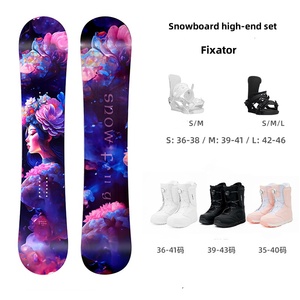 Tabla de Esquí Versátil para Todo Tipo de Montaña con Base Sinterizada, Equipo para Snowboard y Esquí 518HSK137, Invierno, Todo Tipo de Montaña - Product Image 2