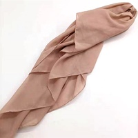 Foulard carré en voile de coton coréen Hijabs carrés à quantité minimale de commande bas 130 Hijab avec foulard au prix le plus bas en stock