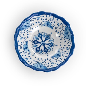 Juego de <span class=keywords><strong>vajilla</strong></span> de <span class=keywords><strong>melamina</strong></span> Elama Blue Garden 12 piezas <span class=keywords><strong>vajilla</strong></span> de <span class=keywords><strong>melamina</strong></span> ligera festoneada - Product Image 2