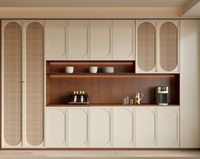 Buffet moderne en bois pour la maison Cuisine Salon Hôtel Salle à manger Bar Stockage Caractéristiques pour les meubles de maison