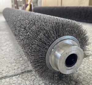 <span class=keywords><strong>Brosse</strong></span> polonaise Tambour Brosses à rouleaux métalliques <span class=keywords><strong>pour</strong></span> ponceuse à bois - Product Image 2