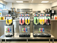 Machine à slush commerciale à double réservoir de 12 L, en acier inoxydable, pour boissons glacées, margaritas, pour bar, café, restaurant, certifiée CE