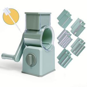 Wholesale Manual Multifunctional Stainless Steel Fruit & <b>Vegetable</b> Grater Slicer <b>Chopper</b> with Easy Clean Design - Product Image 6