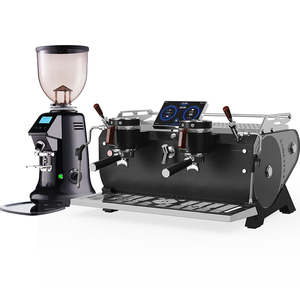 Cafetera Eléctrica Portátil Programable de Doble Grupo Serie The Legend con Caldera de Acero Inoxidable de Grado Alimenticio de 2.0L - Product Image 2