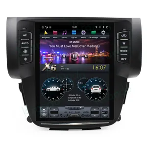 Krando Radio Mobil 10.4 Inci, Radio Mobil Nirkabel Android Autoradio, Penerima Stereo untuk Nissan Sylphy 2012-2014 Tablet Navigasi GPS