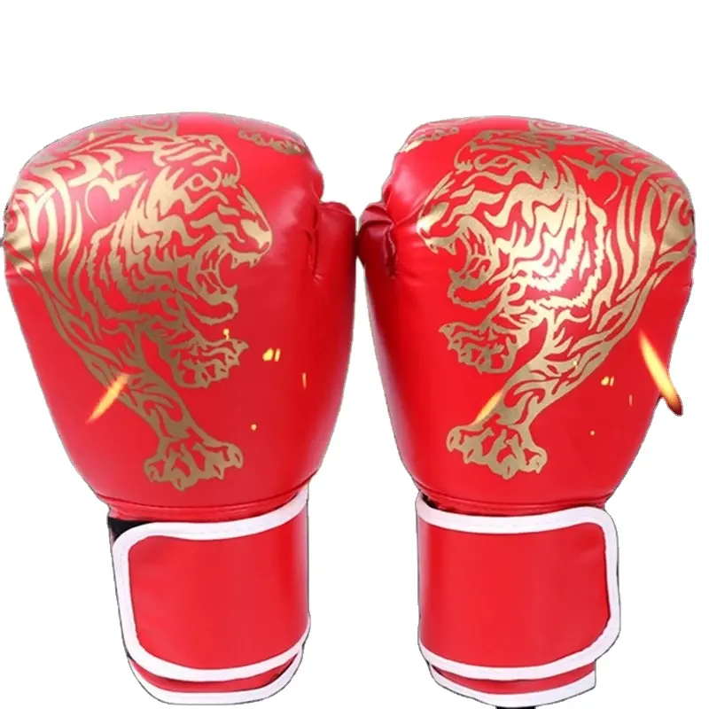 Người Đàn Ông Xu Hướng Găng Tay Thoáng Khí PU Da Găng Tay Chiến Đấu Trẻ Em Đấm Bốc Đào Tạo Kickboxing Găng Tay Găng Tay Cho Nhà Thể Thao