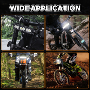 Barre de phare de conduite à faisceau spot de 6 pouces 30W à lumière blanche 6000K pour vélo électrique Talaria Sting R Mx4 Mx3 Su Ron Lbx - Product Image 6