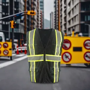 High vis reflective safety vest construction apparel safety clothing high visibility vest safety apparel