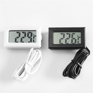 Digital Thermometer YS-01 Black Wired Waterproof Probe For Fish Tank Refrigerator Car Temperature Measurement - Product Image 5