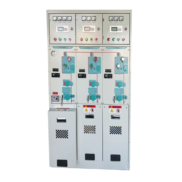 High Voltage Electrical Power Distribution Cabinet SF6 Fully Insulated Ring Main Unit (RMU) IP67 Rated 630A-1250A 12kV-35kV