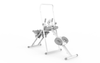 Escalier multifonctionnel et abdominaux 2 en 1 Escalier vertical pour l'alpinisme Entraînement des muscles abdominaux Divertissement sportif
